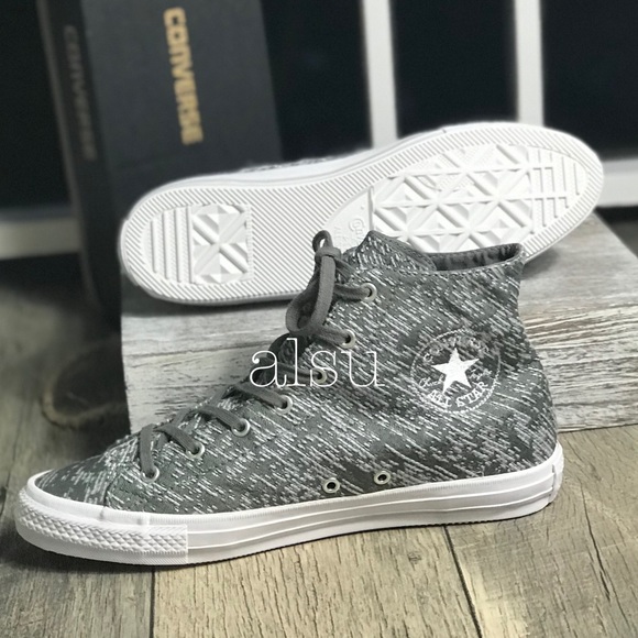 NWT Converse Gemma HI Charcoal W AUTHENTIC - Picture 5 of 6